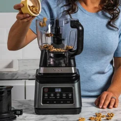 3-i-1 foodprocessor m/auto iQ 21/1,8+0,7L svart/sølv