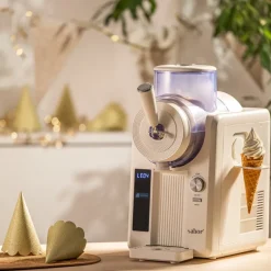 IceCraft slush- og softismaskin 1,2L krem