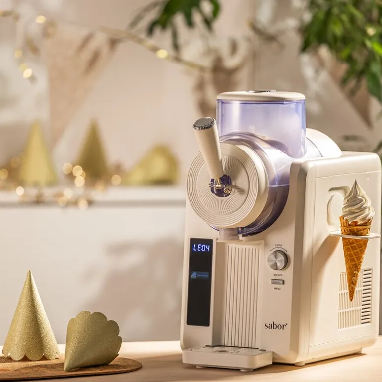 IceCraft slush- og softismaskin 1,2L krem