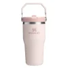 Iceflow flip straw tumbler termoflaske 0,6L rose quartz