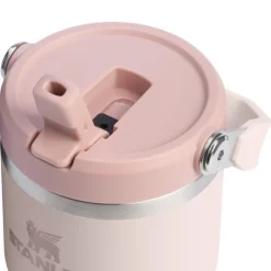 Iceflow flip straw tumbler termoflaske 0,6L rose quartz