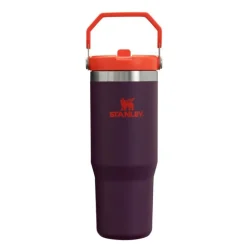 Iceflow flip straw tumbler termoflaske 0,89L plum