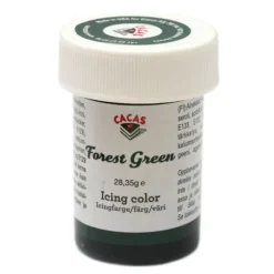 Icing-/pastafarge skogsgrønn