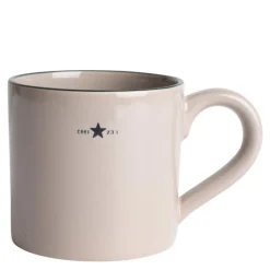 Icons krus 40 cl beige/blå