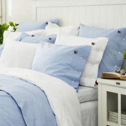 Icons pinpoint sengetøy 140x220 cm blå