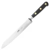 Ideal brødkniv 20 cm stål/svart
