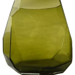 Iglo lykt/vase 22 cm oliven