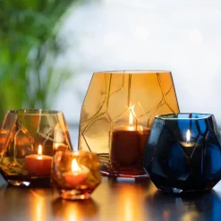 Iglo vase stor 22 cm cognac