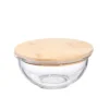 Ikoo skål med lokk 0,5L klar/natur