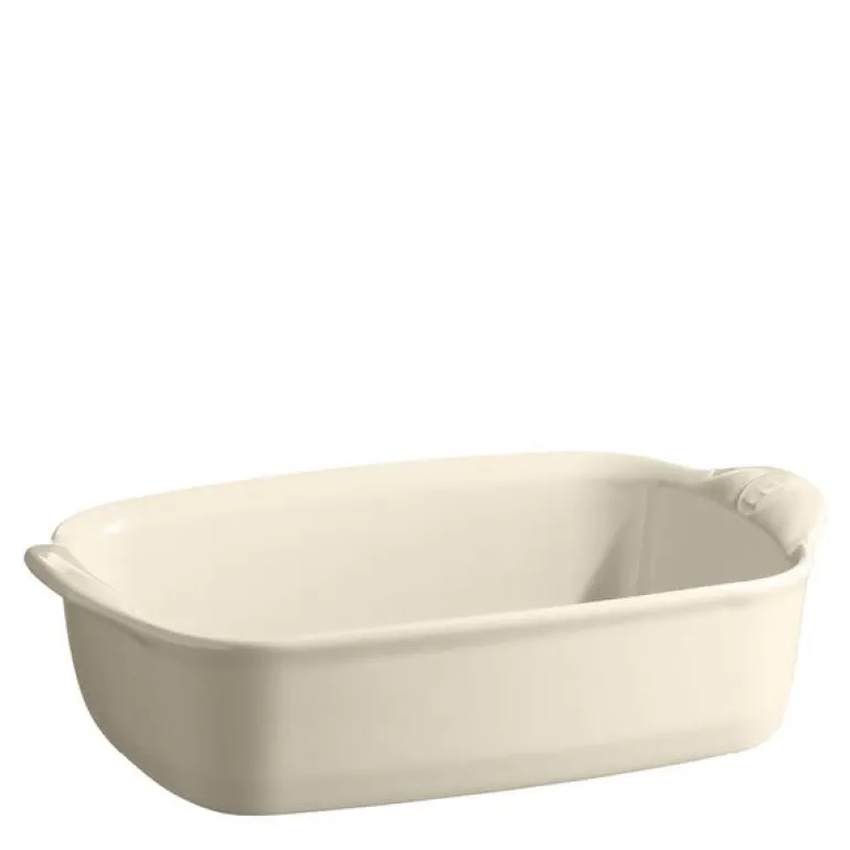 Ildfast form S rektangulær 30x19 cm 1,55L krem