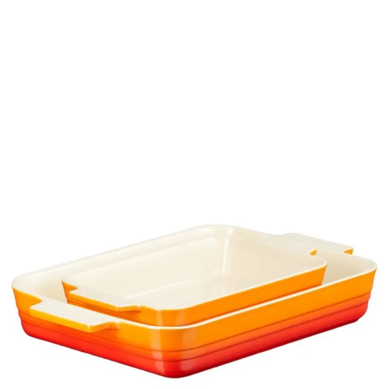 Ildfast formsett stentøy 25+32 cm volcanic