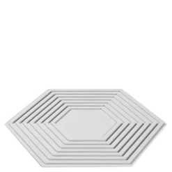 Ime bordskåner 21,5 cm lys grå