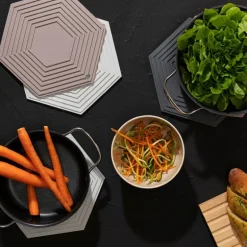 Ime bordskåner 21,5 cm mørk grå