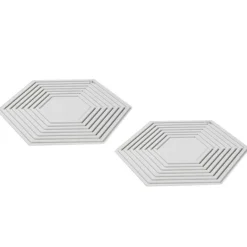 Ime gryteklut 2 stk lys grå