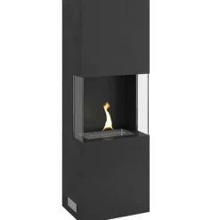 Indie frittstående peis 180 1,05L svart