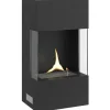 Indie vegghengt peis 180 1,05L svart