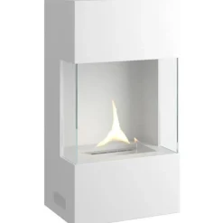 Indie vägghängd öppen spis 180 1,05L vit