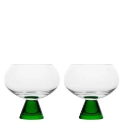 Indy glass 24 cl 2 stk grønn