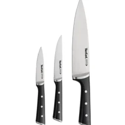 Ingenio Ice Force knivsett 3 stk Pairing-, grønnsaks-, kokkekniv
