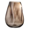 Ingolf vase 26 cm brun