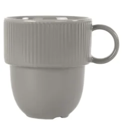 Inka kopp med hank 27 cl grå pantone 2332C