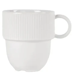 Inka kopp med hank 27 cl hvit