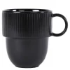 Inka kopp med hank 27 cl svart