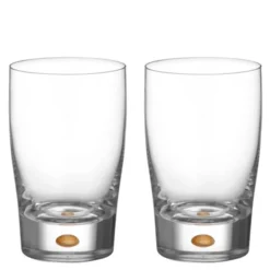 Intermezzo tumbler 25 cl 2 stk gull