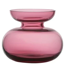 Inu vase 11x9 cm plum