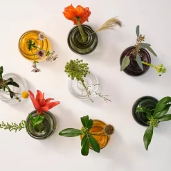 Inu vase 11x9 cm plum