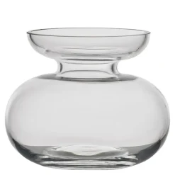 Inu vase 11x9 cm pure clear