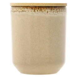 Iris duftlys 8x9,5 cm rapsvoks kremfarget