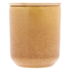 Iris duftlys 8x9,5 cm rapsvoks amber