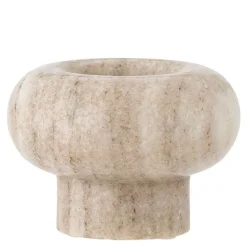 Isabea telysholder 7,5x10 cm marmor natur