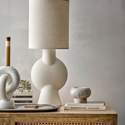 Isabea telysholder 7,5x10 cm marmor natur