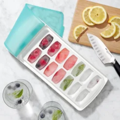 Isbitform sølefri hvit