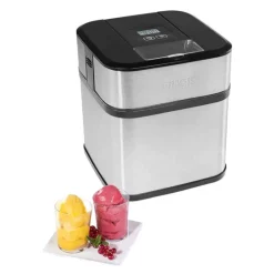 Iskremmaskin 1,5L rustfri LCD