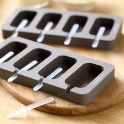 Ispinneform 4 stk. classic latte silikon