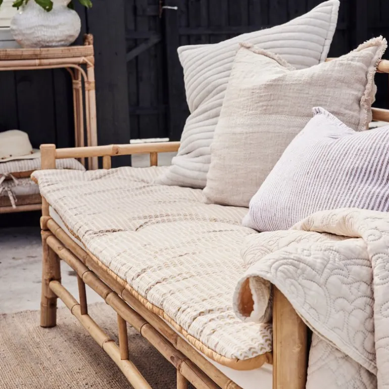 Ivenne sittepute/madrass 180x70 cm oker