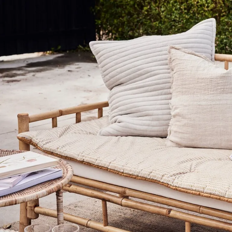 Ivenne sittepute/madrass 180x70 cm oker