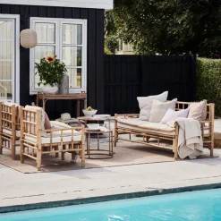 Ivenne sittepute/madrass 120x60 cm oker