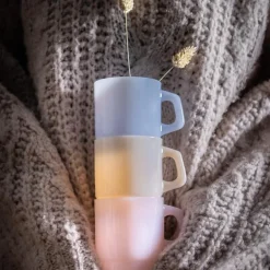 Jade krus 25 cl lys rosa