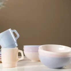 Jade skål 40 cl lys blå