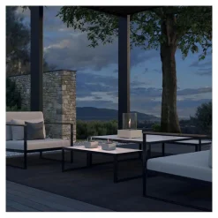 Jasmine lykt B24 cm hvit