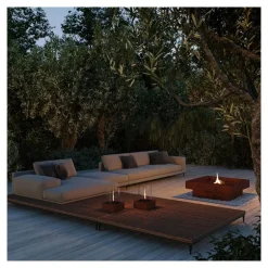 Jasmine lykt 0,3L rust