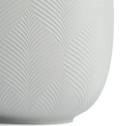 Jasper Folia rund vase 22,5 cm duegrå