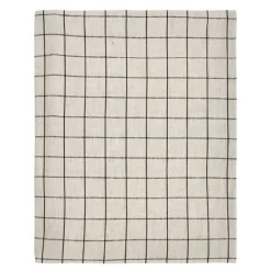 Join duk 260x150 cm svart/off-white