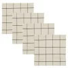 Join servietter 40x40 cm 4 stk svart/off-white
