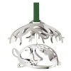 Jul 2023 ornament hjort sølv