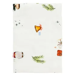 Juleduk 140x350 cm christmas days red